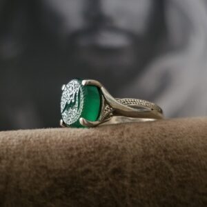 انگشتر زنانه مزین به نام الله