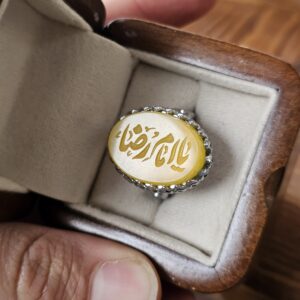 انگشتر مردانه نقره روس