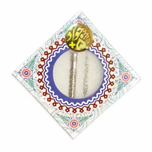 گردنبند حرز امام جواد (ع) با لوله و زنجیر استیل رنگ ثابت داخل جعبه